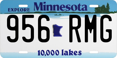 MN license plate 956RMG
