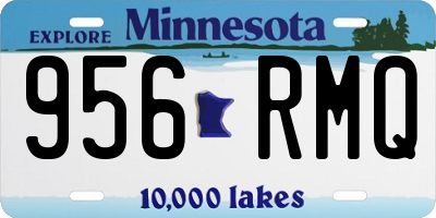 MN license plate 956RMQ