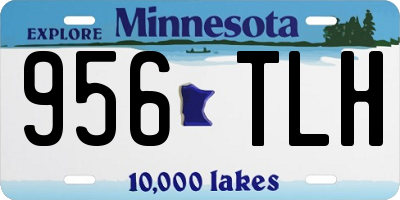 MN license plate 956TLH