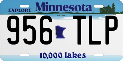 MN license plate 956TLP