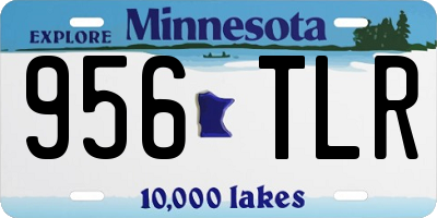 MN license plate 956TLR