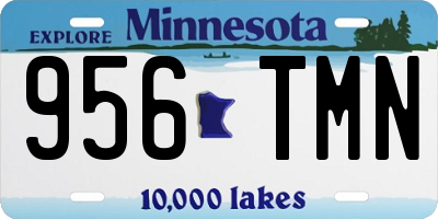 MN license plate 956TMN