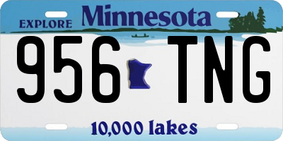 MN license plate 956TNG