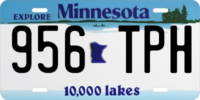 MN license plate 956TPH