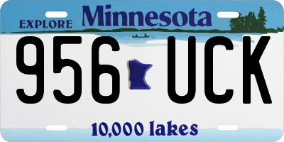 MN license plate 956UCK