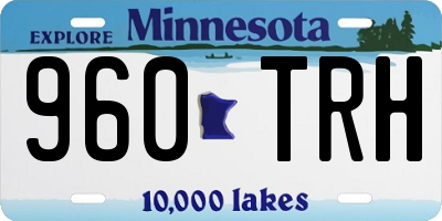 MN license plate 960TRH
