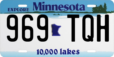 MN license plate 969TQH