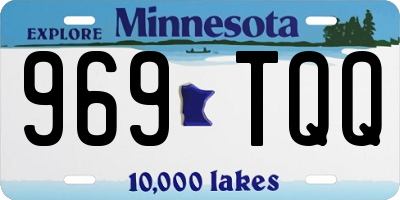 MN license plate 969TQQ