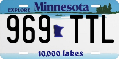 MN license plate 969TTL
