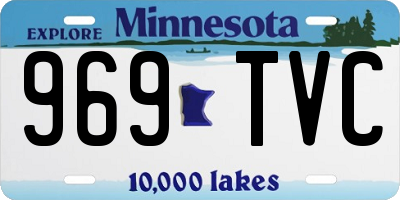 MN license plate 969TVC