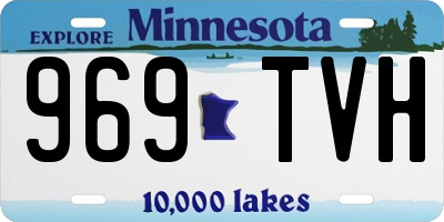 MN license plate 969TVH