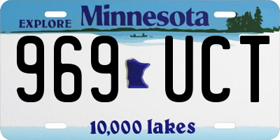 MN license plate 969UCT