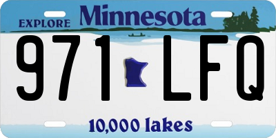 MN license plate 971LFQ