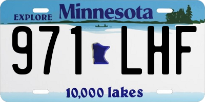 MN license plate 971LHF
