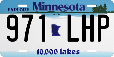 MN license plate 971LHP