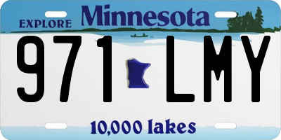 MN license plate 971LMY