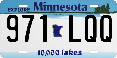 MN license plate 971LQQ