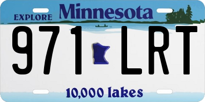 MN license plate 971LRT