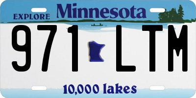 MN license plate 971LTM