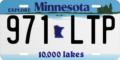 MN license plate 971LTP
