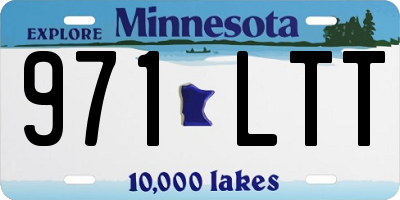 MN license plate 971LTT