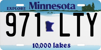 MN license plate 971LTY