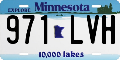 MN license plate 971LVH