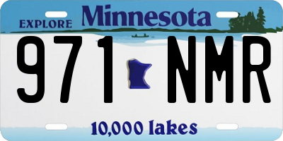 MN license plate 971NMR