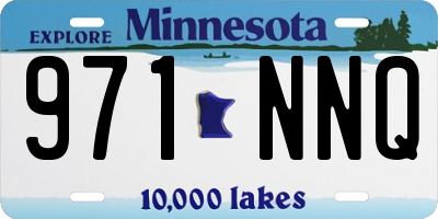 MN license plate 971NNQ