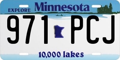 MN license plate 971PCJ