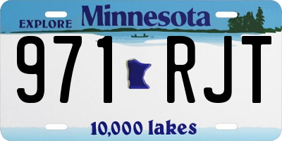 MN license plate 971RJT