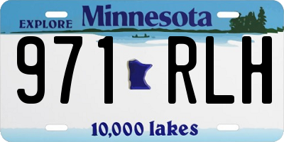 MN license plate 971RLH