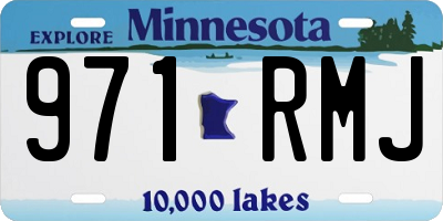 MN license plate 971RMJ
