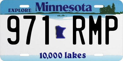 MN license plate 971RMP