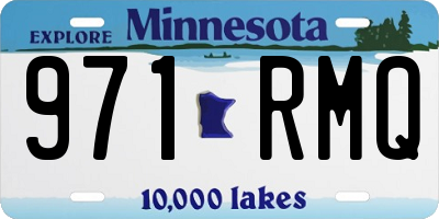 MN license plate 971RMQ