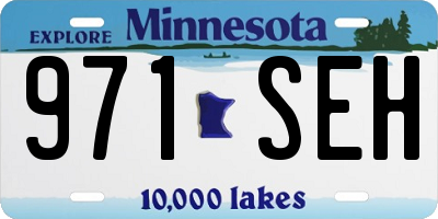 MN license plate 971SEH