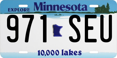 MN license plate 971SEU