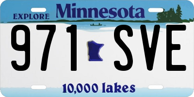 MN license plate 971SVE