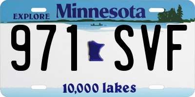 MN license plate 971SVF