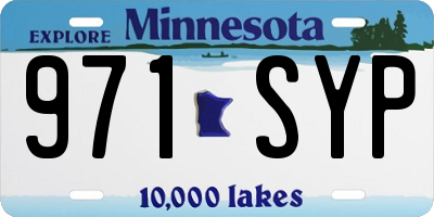 MN license plate 971SYP