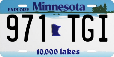 MN license plate 971TGI