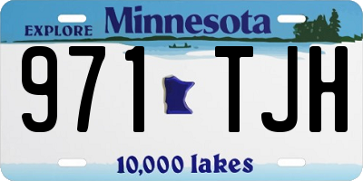 MN license plate 971TJH