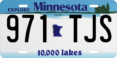 MN license plate 971TJS