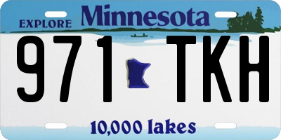 MN license plate 971TKH