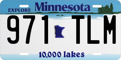 MN license plate 971TLM