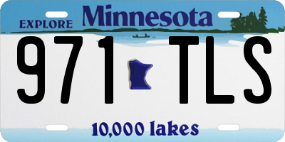 MN license plate 971TLS