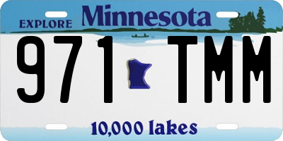 MN license plate 971TMM