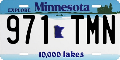 MN license plate 971TMN