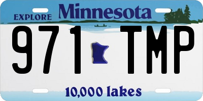 MN license plate 971TMP
