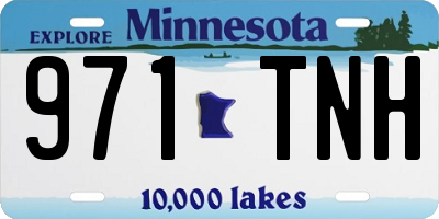 MN license plate 971TNH